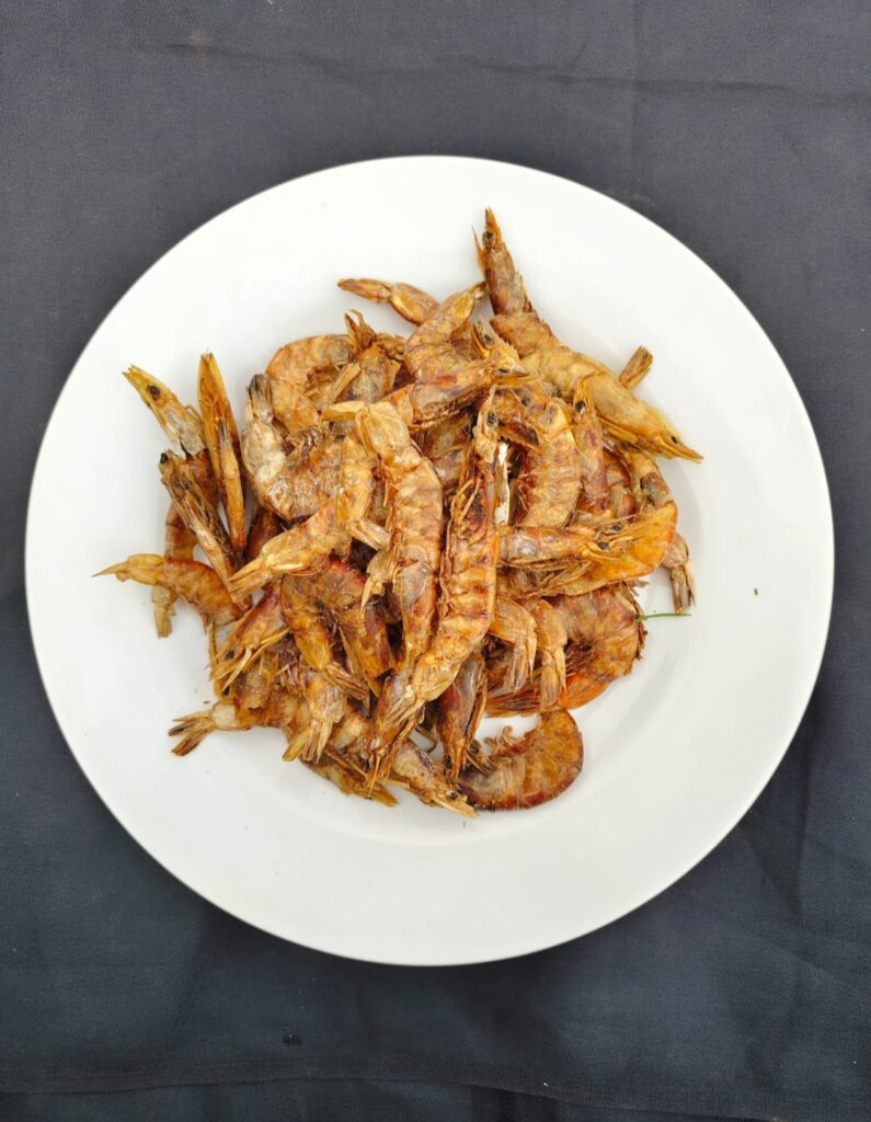 চাগা চিংড়ি শুঁটকি।